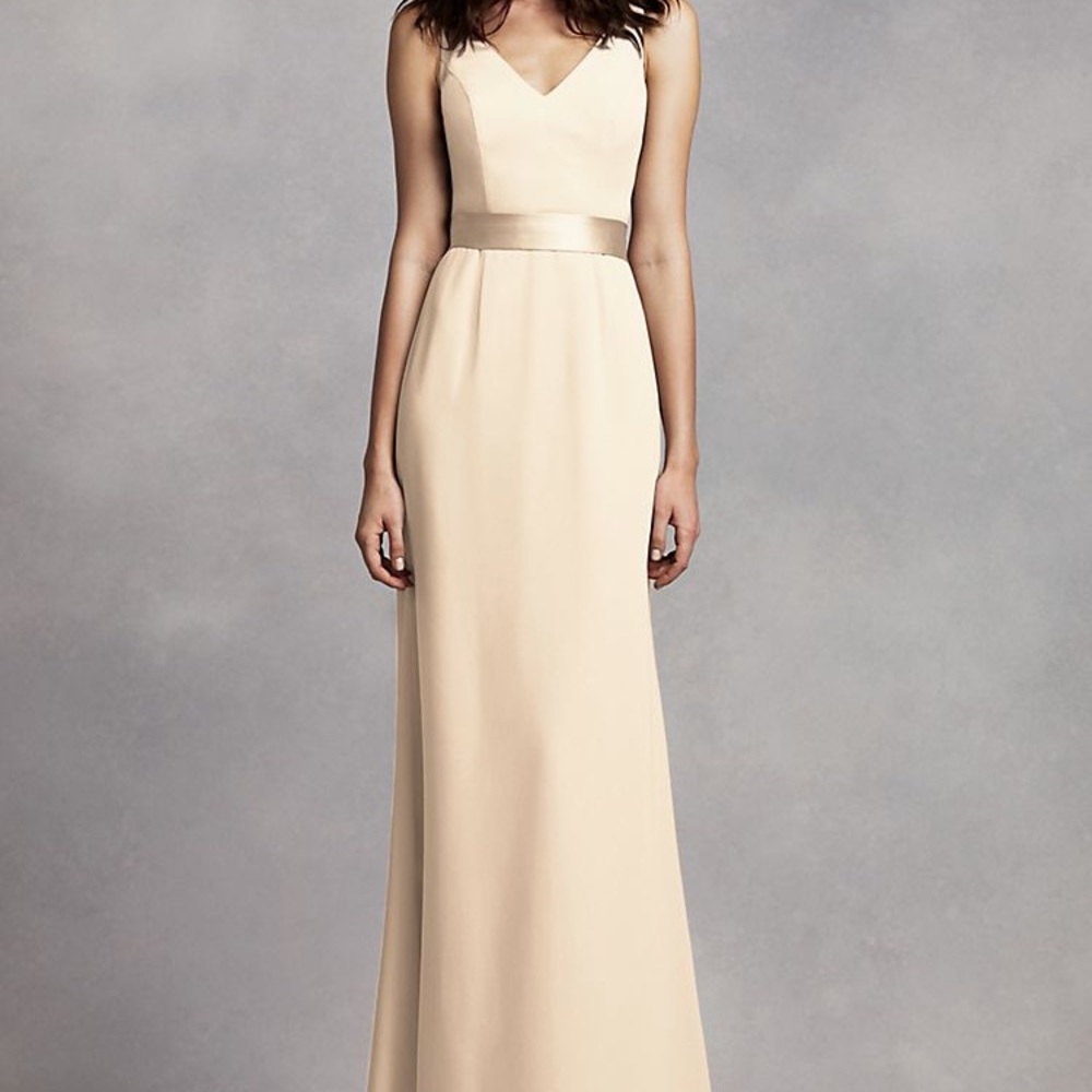 Beautiful Vera wang ivory bridesmaids dress